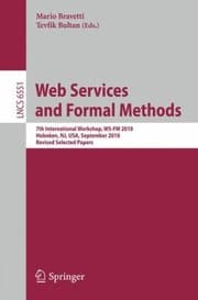 Tapa de Web Services and Formal Methods
            
                Lecture Notes in Computer Science  Programming and Software