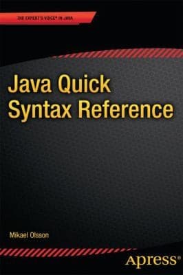 Tapa de Java Quick Syntax Reference