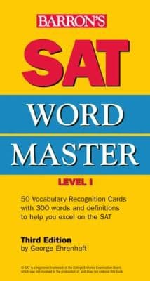 Tapa de SAT Wordmaster Level 1