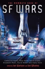 Tapa de The Mammoth Book Of Sf Wars
