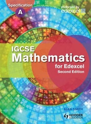Tapa de Igcse Mathematics For Edexcel Specification A