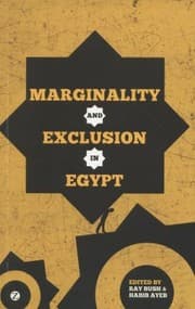 Tapa de Marginality And Exclusion In Egypt And The Middle East