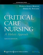 Tapa de Critical Care Nursing International Edition