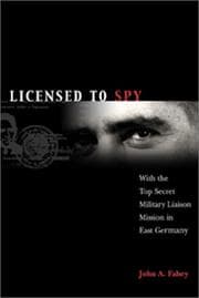 Tapa de Licensed to Spy