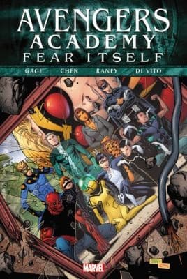Tapa de Fear Itself Avengers Academy