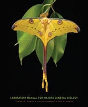 Tapa de Lab Manual for Majors General Biology