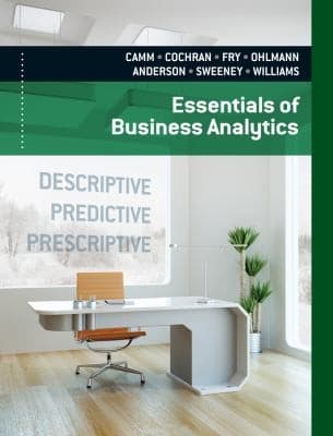 Tapa de Essentials of Business Analytics