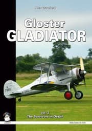 Tapa de Gloster Gladiator Volume 2
            
                White Stratus