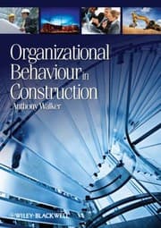 Tapa de Organizational Behaviour In Construction