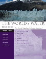 Tapa de The Worlds Water 20082009
Worlds Water Paperback