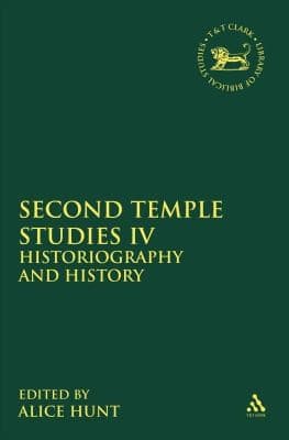 Tapa de Second Temple Studies IV
            
                Library Hebrew BibleOld Testament Studies