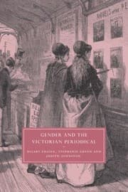 Tapa de Gender and the Victorian Periodical
            
                Cambridge Studies in NineteenthCentury Literature and Culture Paperback