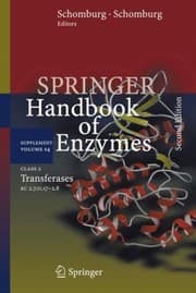 Tapa de Springer Handbook of Enzymes Volume S4
Springer Handbook of Enzymes Supplement