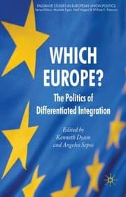 Tapa de Which Europe
            
                Palgrave Studies in European Union Politics