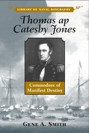 Tapa de Thomas Ap Catesby Jones