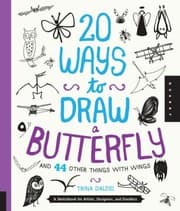 Tapa de 20 Ways to Draw a Butterfly and 44 Other Things with Wings
            
                20 Ways