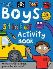 Tapa de Boys Sticker Activity Book