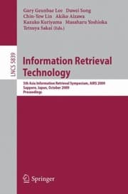 Tapa de Information Retrieval Technology
            
                Lecture Notes in Computer Science