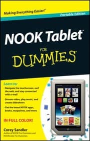 Tapa de Nook Tablet For Dummies