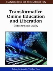 Tapa de Handbook Of Research On Transformative Online Education And Liberation Models For Social Equality
