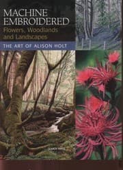 Tapa de Machine Embroidered Flowers Woodlands and Landscapes