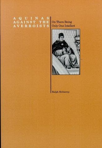 Tapa de Aquinas against the Averroists