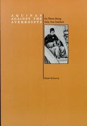 Tapa de Aquinas against the Averroists