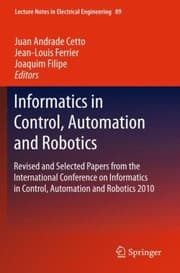 Tapa de Informatics in Control Automation and Robotics
            
                Lecture Notes in Electrical Engineering