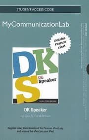 Tapa de New Mycommunicationlab with Pearson Etext  Standalone Access Card  For DK Speaker