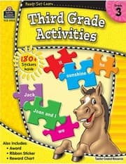 Tapa de ReadySetLearn 3rd Grade Activities With Stickers