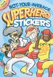 Tapa de NotYourAverage Superhero Stickers With Stickers
            
                Dover Little Activity Books Paperback