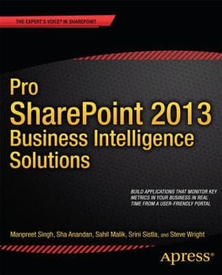 Tapa de Pro SharePoint 2013 Business Intelligence Solutions