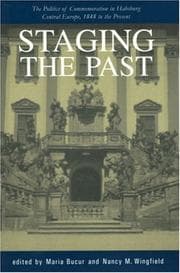 Tapa de Staging the past