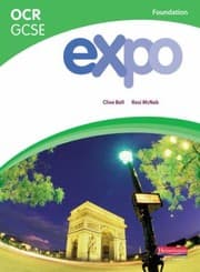 Tapa de Expo OCR GCSE French Foundation Student Book