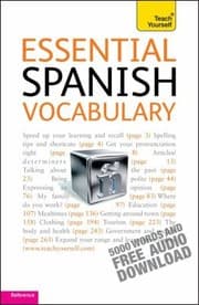 Tapa de Essential Spanish Vocabulary
Teach Yourself Vocabulary
