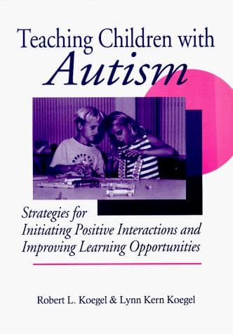 Tapa de Teaching children with autism
