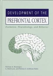 Tapa de Development of the prefrontal cortex