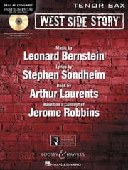 Tapa de West Side Story
            
                Hal Leonard Instrumental PlayAlong