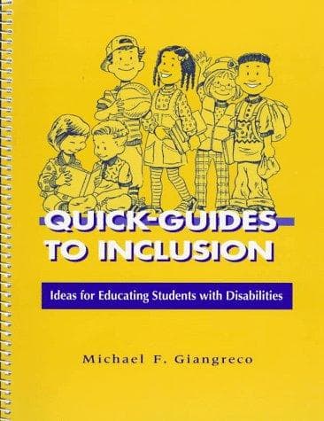 Tapa de Quick-guides to inclusion