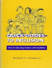 Tapa de Quick-guides to inclusion