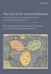 Tapa de The Law of EU External Relations