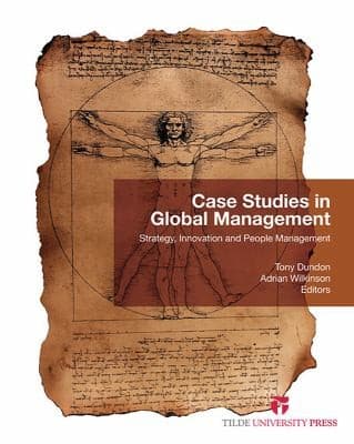 Tapa de Case Studies in Global Management