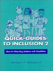 Tapa de Quick-Guides to Inclusion 2