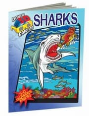 Tapa de Sharks With 3D Glasses
            
                Dover 3D Coloring