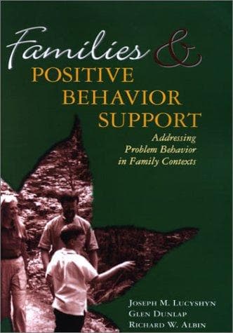 Tapa de Families and Positive Behavior Support