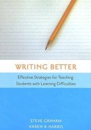 Tapa de Writing better