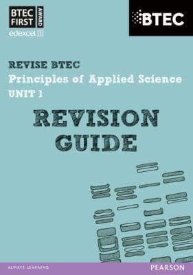 Tapa de BTEC First in Applied Science