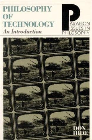Tapa de Philosophy of technology