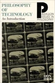 Tapa de Philosophy of technology