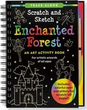 Tapa de Enchanted Forest Scratch and Sketch